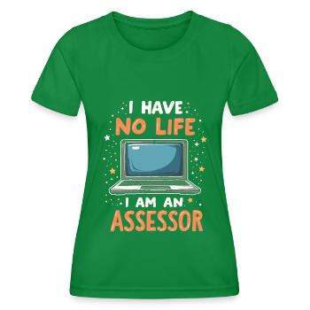 Gutachter - Frauen Funktions-T-Shirt - Kelly Green - Vorne - AI Model Female 172 dark (172cm)