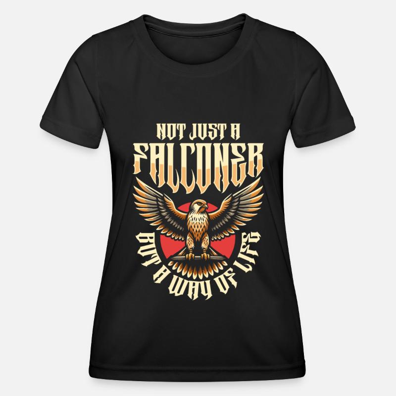 Falconer - Women's Functional T-Shirt - black