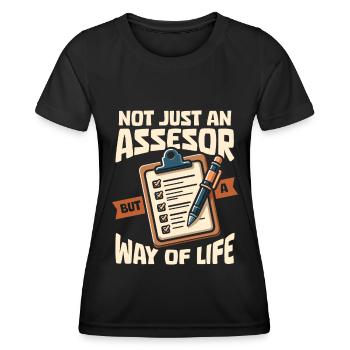 Censor - Women's Functional T-Shirt - black - Front - AI Model Female 172 light (172cm)