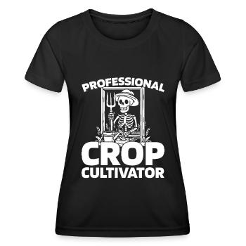 Farmer Farmer - Women's Functional T-Shirt - black - Front - AI Model Female 172 light (172cm)