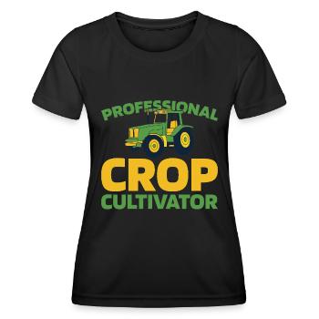 Farmer Farmer - Women's Functional T-Shirt - black - Front - AI Model Female 172 light (172cm)