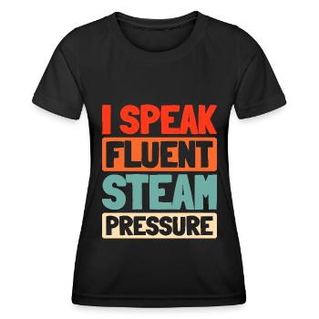 Boiler operators - Women's Functional T-Shirt - black - Front - AI Model Female 172 light (172cm)