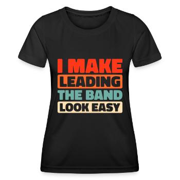 Ambulance Driver Squad - Women's Functional T-Shirt - black - Front - AI Model Female 172 light (172cm)
