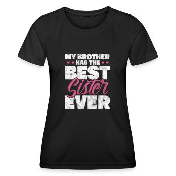 Brother - Women's Functional T-Shirt - black - Front - AI Model Female 172 light (172cm)