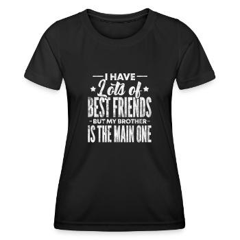 Brother - Women's Functional T-Shirt - black - Front - AI Model Female 172 light (172cm)
