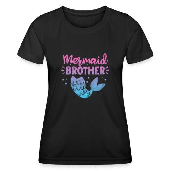 Brother - Women's Functional T-Shirt - black - Front - AI Model Female 172 light (172cm)