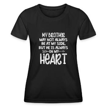 Brother - Women's Functional T-Shirt - black - Front - AI Model Female 172 light (172cm)