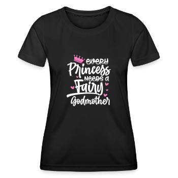 Godmother - Women's Functional T-Shirt - black - Front - AI Model Female 172 light (172cm)