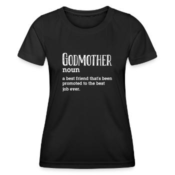 Godmother - Women's Functional T-Shirt - black - Front - AI Model Female 172 light (172cm)