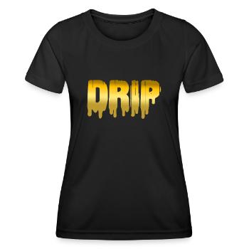 Hip Hop Rap Music Rapper Hiphop Gift - T-shirt sport Femme - noir - Devant - AI Model Female 172 light (172cm)