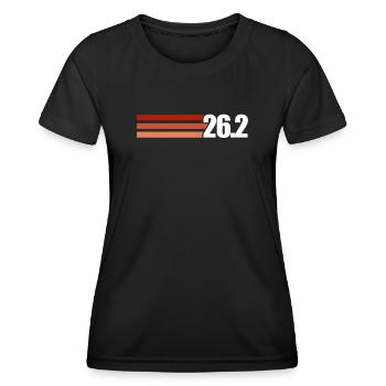 Courir - T-shirt sport Femme - noir - Devant - AI Model Female 172 light (172cm)