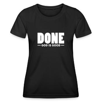 Krebs Krank Krankheit Kampf Geschenk - Frauen Funktions-T-Shirt - Schwarz - Vorne - AI Model Female 172 light (172cm)