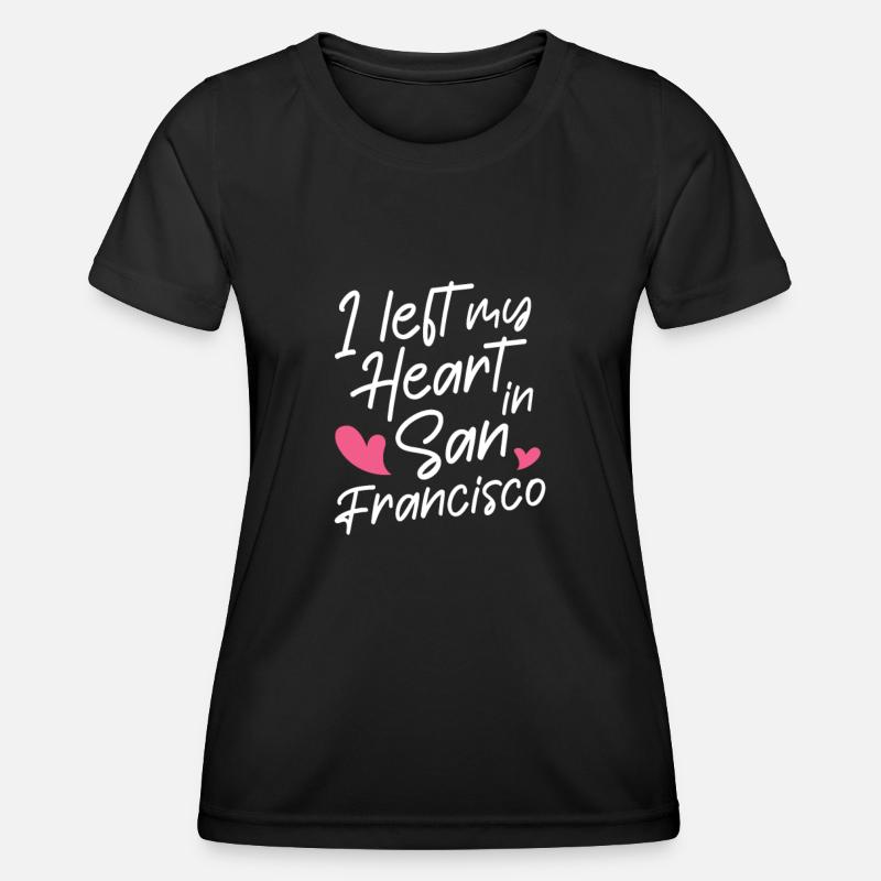 San Francisco - Women's Functional T-Shirt - black