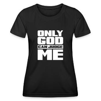 Hip Hop Rap Music Rapper Hiphop Gift - T-shirt sport Femme - noir - Devant - AI Model Female 172 light (172cm)