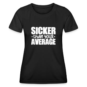 Hip Hop Rap Music Rapper Hiphop Gift - T-shirt sport Femme - noir - Devant - AI Model Female 172 light (172cm)