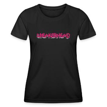 Hip Hop Rap Music Rapper Hiphop Gift - T-shirt sport Femme - noir - Devant - AI Model Female 172 light (172cm)