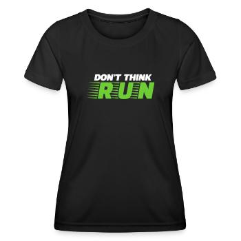 Courir - T-shirt sport Femme - noir - Devant - AI Model Female 172 light (172cm)