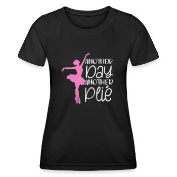 Ballet - T-shirt sport Femme - noir - Devant - AI Model Female 172 light (172cm)