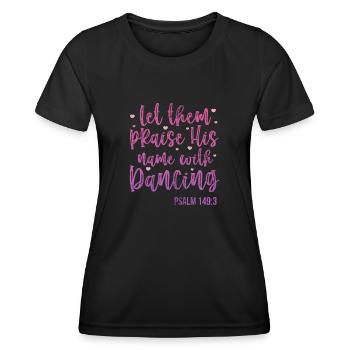 Ballet - T-shirt sport Femme - noir - Devant - AI Model Female 172 light (172cm)