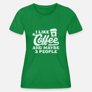 Caffè Maglietta sportiva per donna