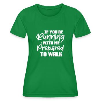 Laufen - Frauen Funktions-T-Shirt - Kelly Green - Vorne - AI Model Female 172 dark (172cm)