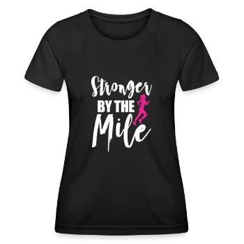 Courir - T-shirt sport Femme - noir - Devant - AI Model Female 172 light (172cm)