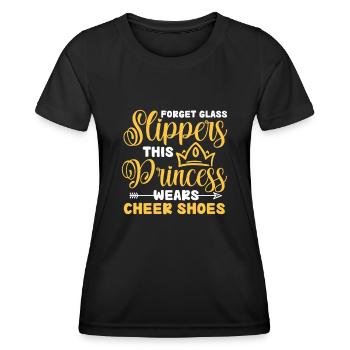 Cheerleader - T-shirt sport Femme - noir - Devant - AI Model Female 172 light (172cm)
