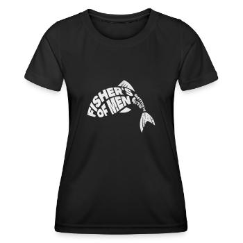 Bibel - Frauen Funktions-T-Shirt - Schwarz - Vorne - AI Model Female 172 light (172cm)