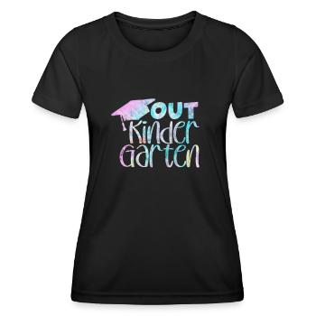 Kindergarten - Women's Functional T-Shirt - black - Front - AI Model Female 172 light (172cm)