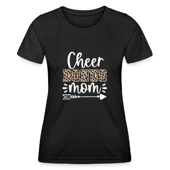 Cheerleader - T-shirt sport Femme - noir - Devant - AI Model Female 172 light (172cm)