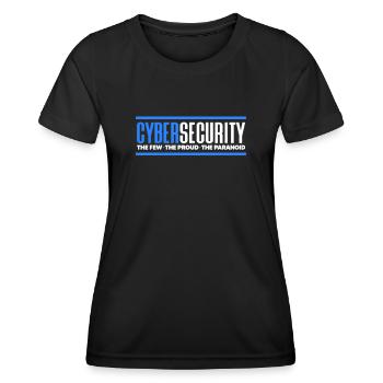 Hacker Coder Computerfreak Nerd Hacking Geschenk - Frauen Funktions-T-Shirt - Schwarz - Vorne - AI Model Female 172 light (172cm)