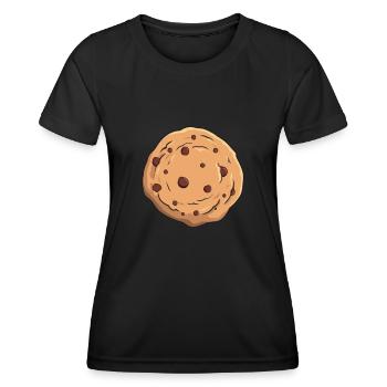 Schokolade Schoko Essen Kakao Geschenk - Frauen Funktions-T-Shirt - Schwarz - Vorne - AI Model Female 172 light (172cm)