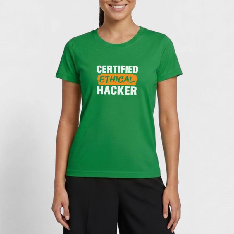 Hacker Coder Computer Hacking Gift Women's Functional T-Shirt