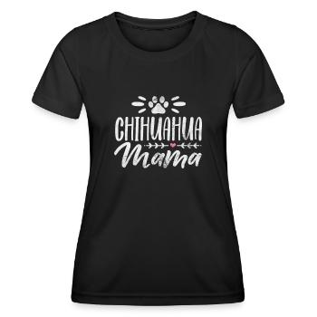 Chihuahua - Women's Functional T-Shirt - black - Front - AI Model Female 172 light (172cm)