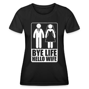 Bachelor Bachelor Party - Women's Functional T-Shirt - black - Front - AI Model Female 172 light (172cm)