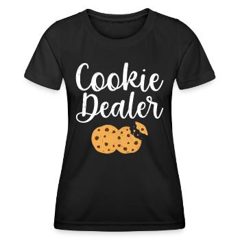Baker - Women's Functional T-Shirt - black - Front - AI Model Female 172 light (172cm)
