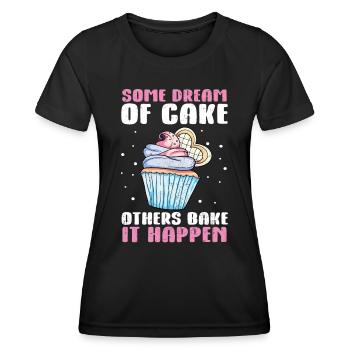 Cupcake - Women's Functional T-Shirt - black - Front - AI Model Female 172 light (172cm)