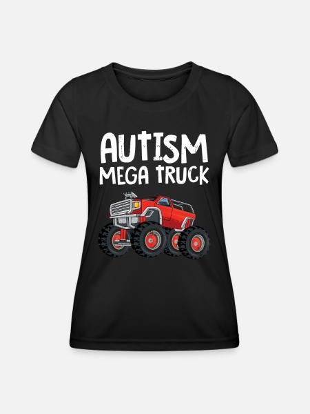 Autismus - Frauen Funktions-T-Shirt - Schwarz