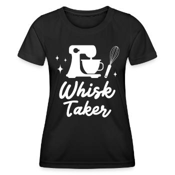 Baker Bakery Bakery Baking Gift - Women's Functional T-Shirt - black - Front - AI Model Female 172 light (172cm)