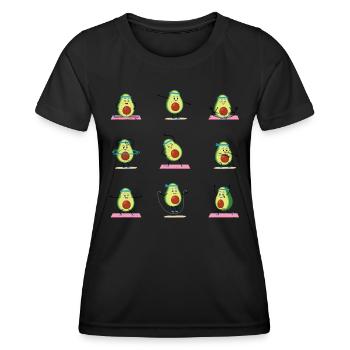 Avocado - Women's Functional T-Shirt - black - Front - AI Model Female 172 light (172cm)