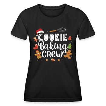 Baker Bakery Bakery Baking Gift - Women's Functional T-Shirt - black - Front - AI Model Female 172 light (172cm)