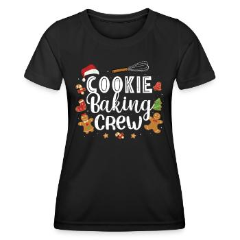 Baker - Women's Functional T-Shirt - black - Front - AI Model Female 172 light (172cm)