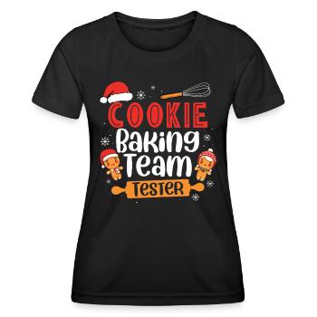 Baker Bakery Bakery Baking Gift - Women's Functional T-Shirt - black - Front - AI Model Female 172 light (172cm)