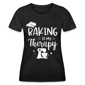 Baker - Women's Functional T-Shirt - black - Front - AI Model Female 172 light (172cm)