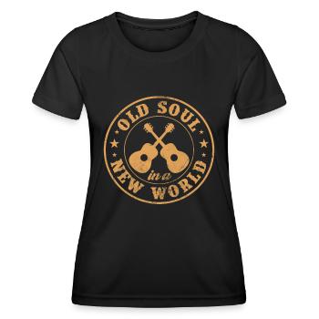 Country - Women's Functional T-Shirt - black - Front - AI Model Female 172 light (172cm)