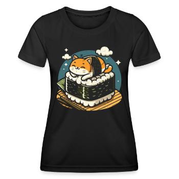 Sushi - Women's Functional T-Shirt - black - Front - AI Model Female 172 light (172cm)