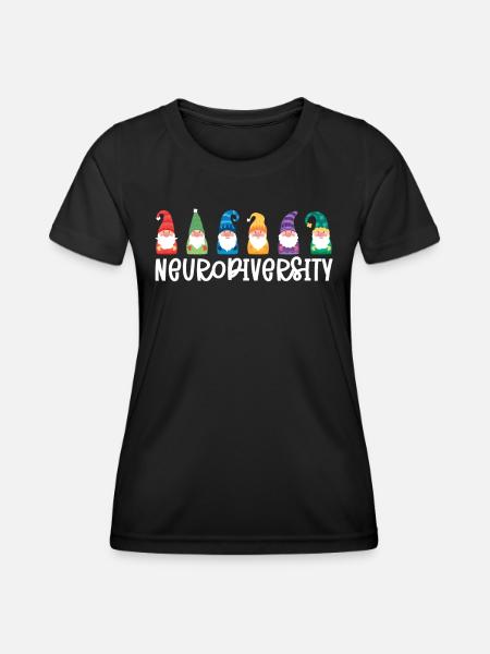 Autismus Awareness Day Autist Geschenk - Frauen Funktions-T-Shirt - Schwarz