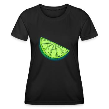 Tequila Sunrise Saufen Party Mexiko Geschenk - Frauen Funktions-T-Shirt - Schwarz - Vorne - AI Model Female 172 light (172cm)