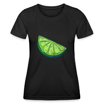 Tequila - Frauen Funktions-T-Shirt - Schwarz - Vorne - AI Model Female 172 light (172cm)