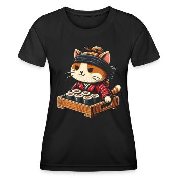 Sushi - Women's Functional T-Shirt - black - Front - AI Model Female 172 light (172cm)